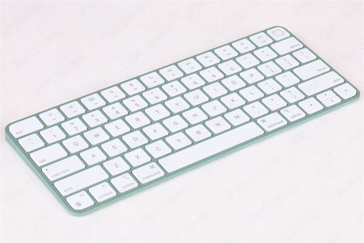 Green - Apple Magic Keyboard W/Touch ID - Compact Layout No 10 Key - A2449 -New