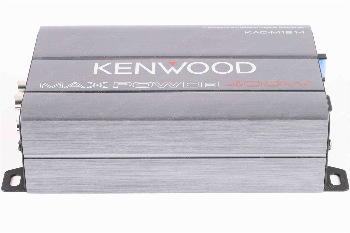 Kenwood KAC-M1814 4-Channel 400W Class D Compact Amplifier Marine Car Boat Amp