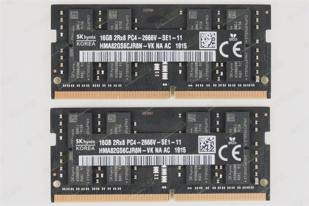 Apple Original Ram Various OEM Brands || 32GB (2x16GB) DDR4 PC4-2666V Sodimm