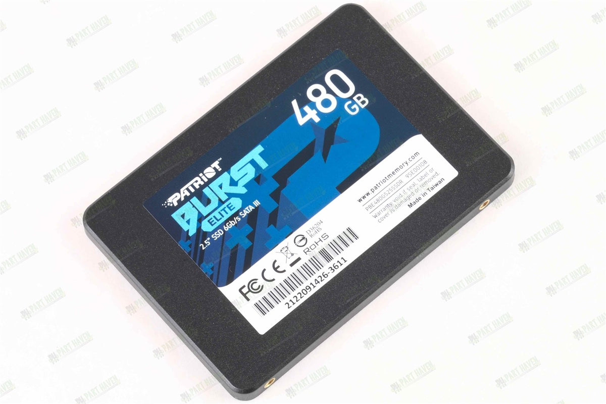 Patriot Burst Elite 480GB 2.5&quot; SATA3 6GB/s SSD Formatted for Mac