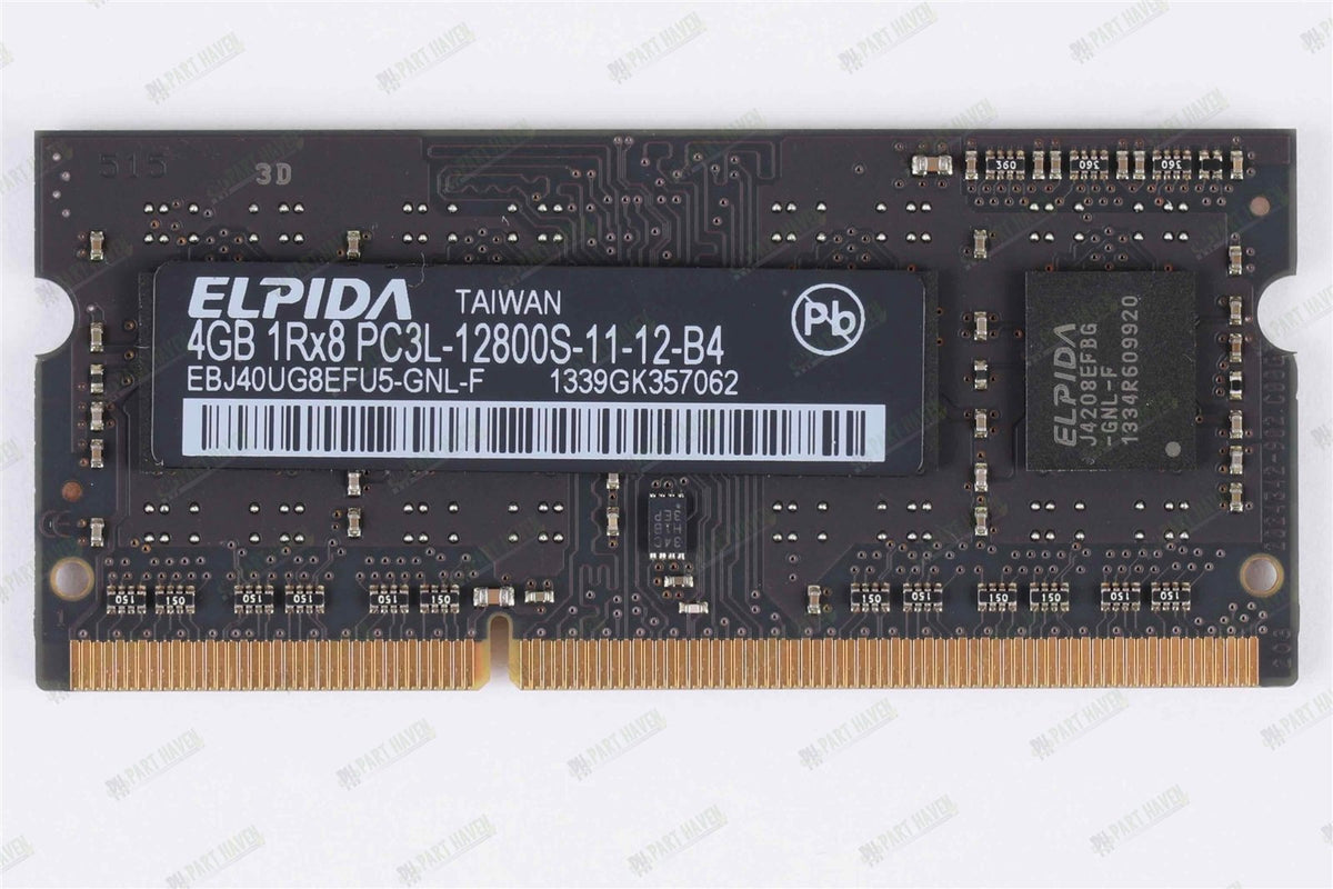 Apple OEM Ram Elpida 8GB (2x4GB) DDR3L-1600 PC3L-12800S soDimm Memory