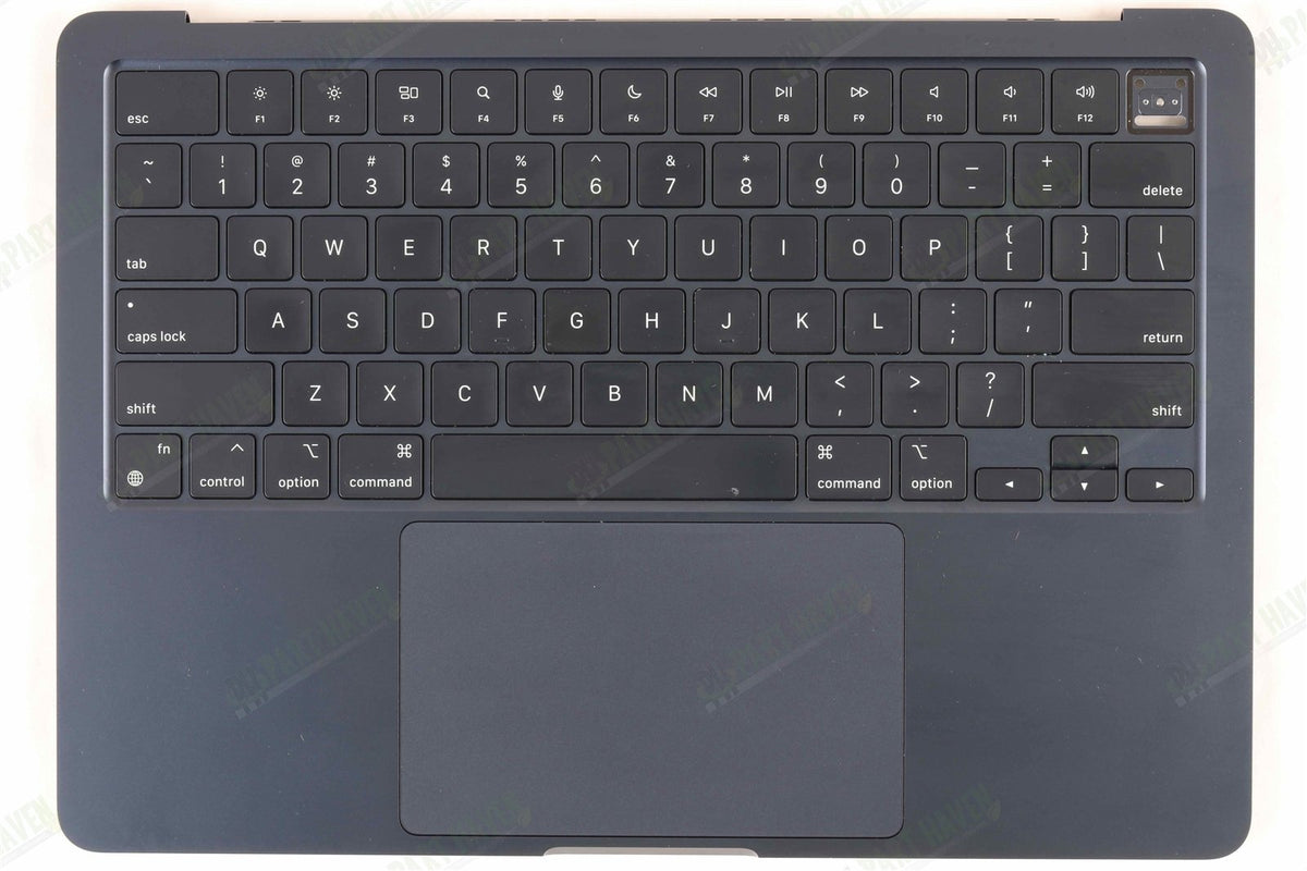 Top Case Keyboard Touchpad Battery MidNight 13&quot; M2 Macbook Air A2681 &gt;50 Cycles