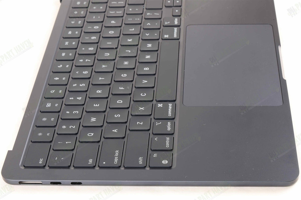 Top Case Keyboard Touchpad Battery MidNight 13&quot; M2 Macbook Air A2681 &gt;50 Cycles