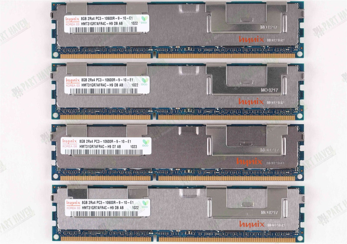 Apple Mac Pro 5,1 Ram Memory || Hynix || 32GB (4 x 8GB) || PC3-10600R DDR3