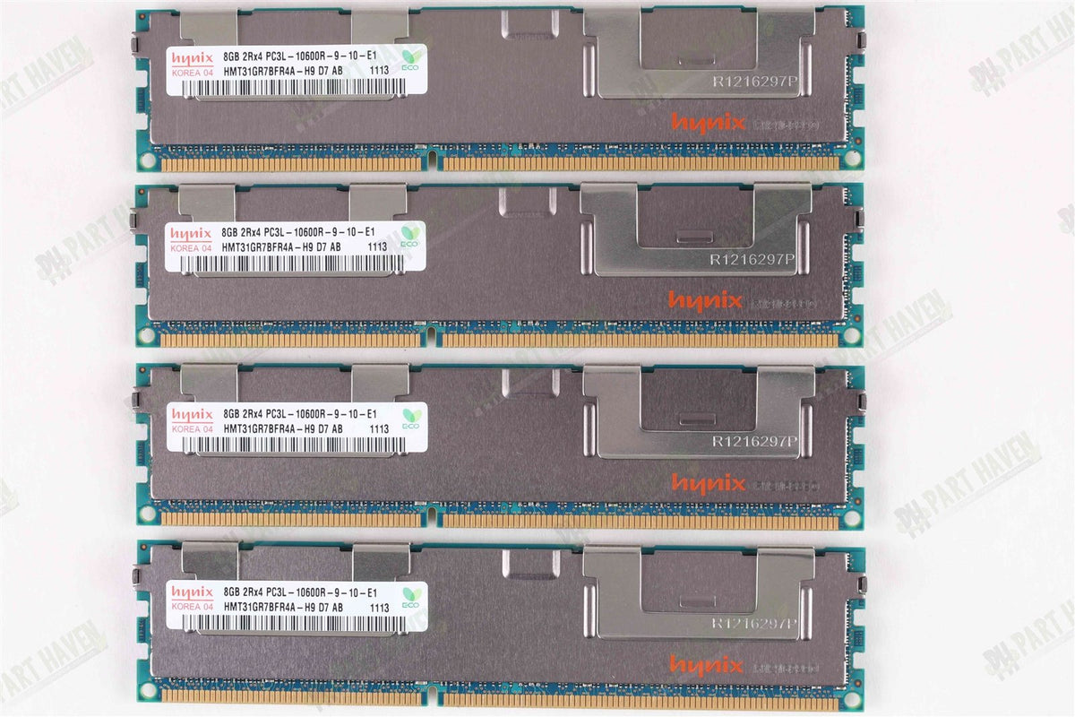 Apple Mac Pro 5,1 Ram Memory || Hynix || 32GB (4 x 8GB) || PC3L-10600R DDR3