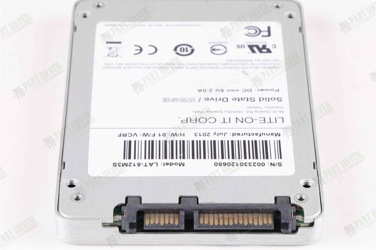 LITE-ON IT CORP SSD 512 GB SATA 2.5&quot; Formatted For Apple Mac OSX || LAT-512M3S