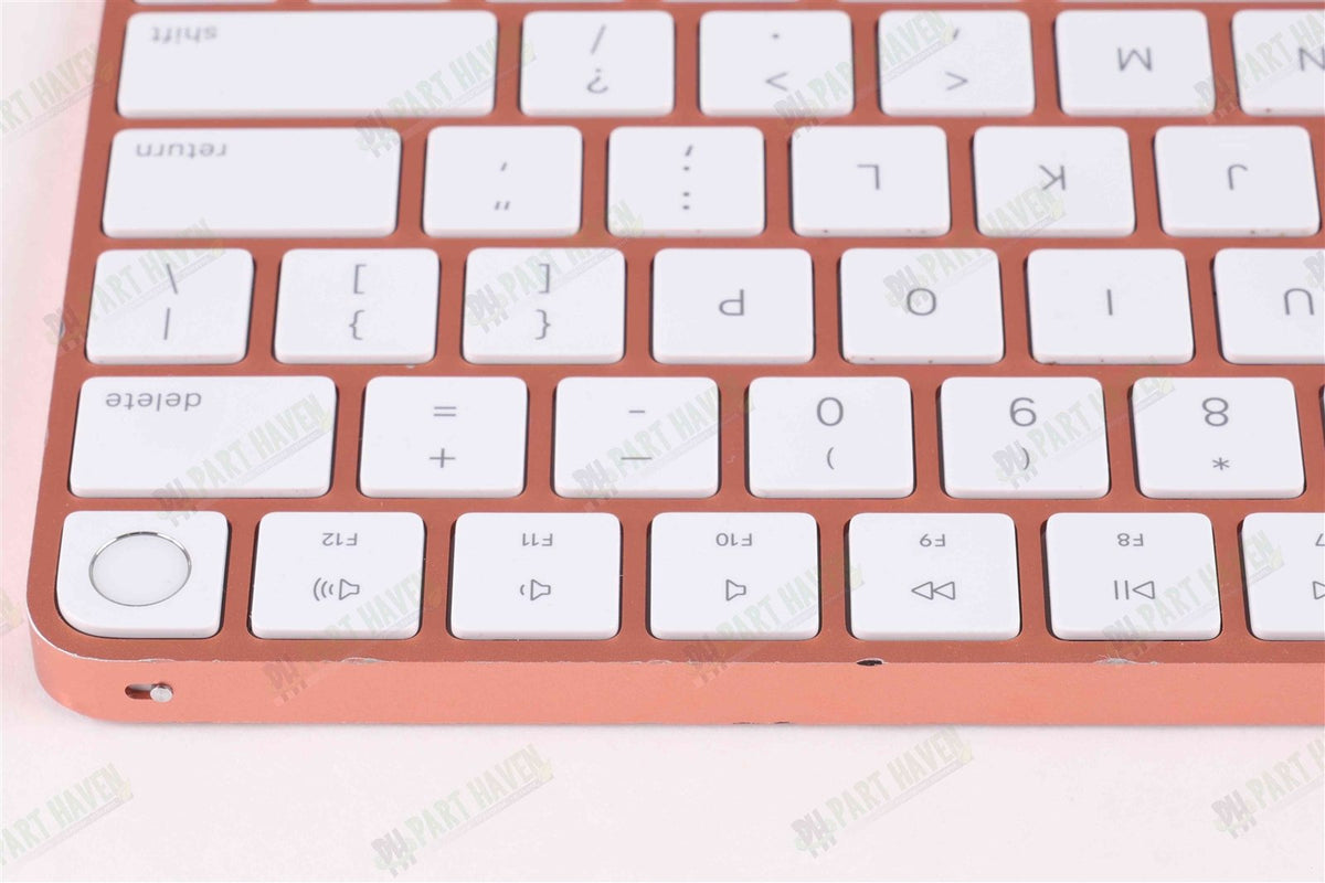 Apple Magic Keyboard 2 W/Touch ID + Magic Mouse Combo - Orange No Lighting Cable