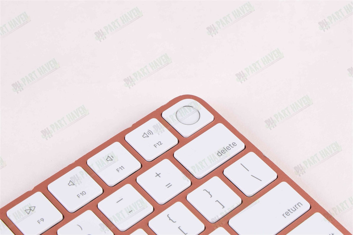 Apple Magic Keyboard 2 W/Touch ID + Magic Mouse Combo - Orange No Lighting Cable