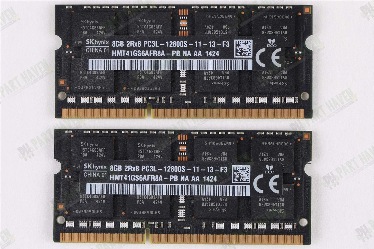 Apple OEM Ram Hynix 16GB (2x8GB) DDR3-1600 PC3L-12800S soDimm Memory