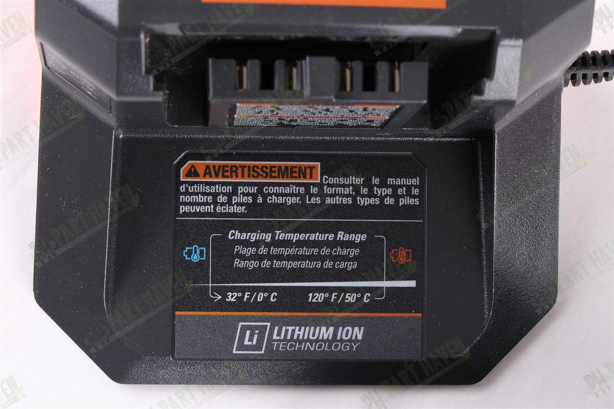 New || RIDGID 18 Volt Lithium Ion Battery Charger R86093 Genuine OEM